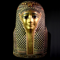 An Egyptian Mummy Mask