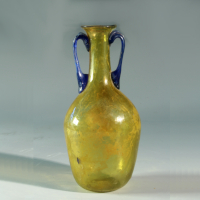 A Roman Yellow Glass Amphoriskos