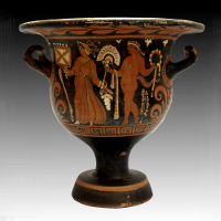 A Red-Figured Bell Krater by the Ganymede Painter