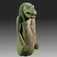 A Faience Statuette of Taweret - Ipet