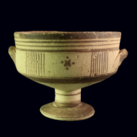 A Cypriot Bichrome Ware Chalice