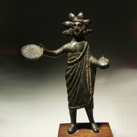 An Etruscan Bronze Statuette