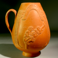 A Roman North African Red Ware Jug