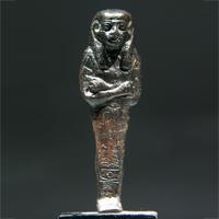 A Royal Bronze Shabti for Pharaoh Psusennes I